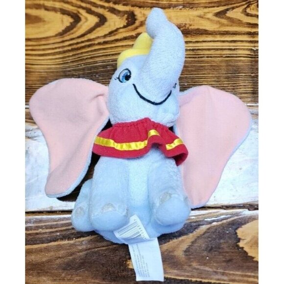 Disney Dumbo Plush Animal 7" Small Elephant Stuffed Animal Floppy Ears - Picture 11 of 12